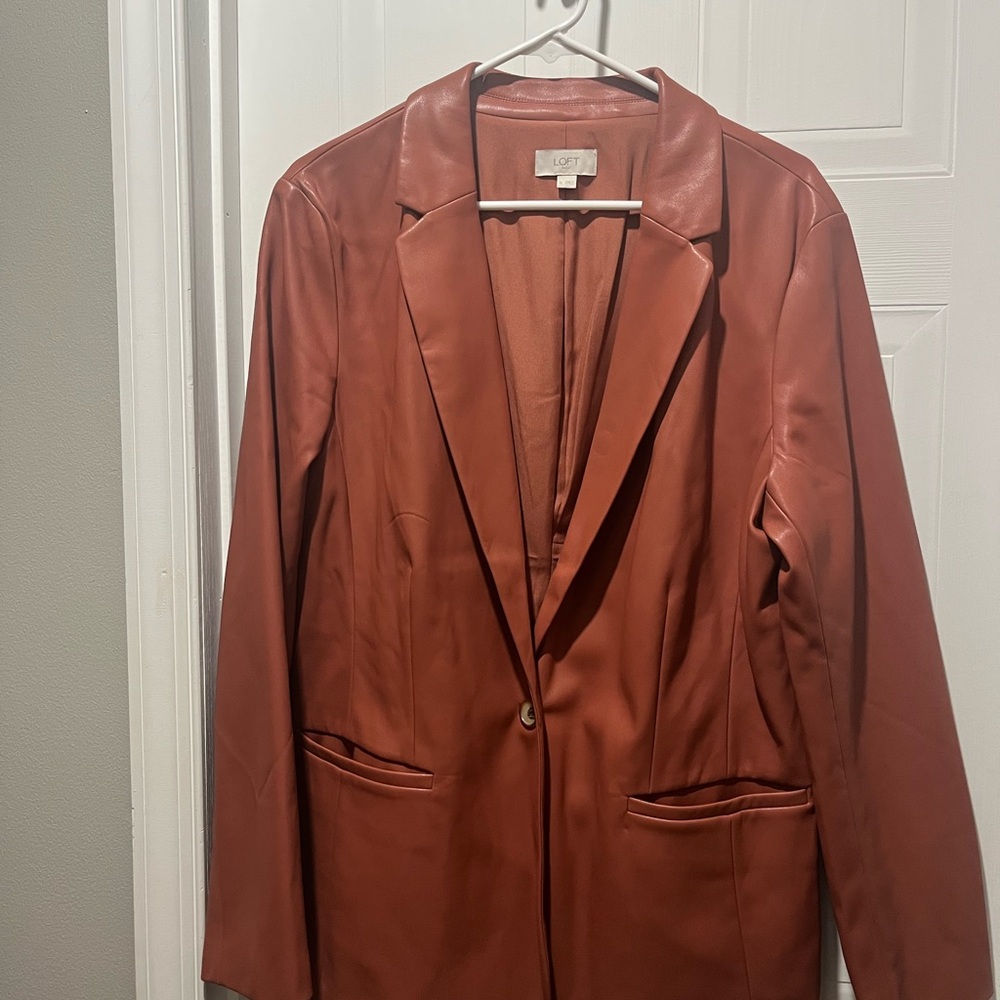 LOFT Women's Terracotta Blazer